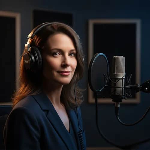 Voix IA Russe Féminine Douce et Claire pour Formation, Tutoriels & E-learning — Voix IA pour TikTok & YouTube sur Vocallab