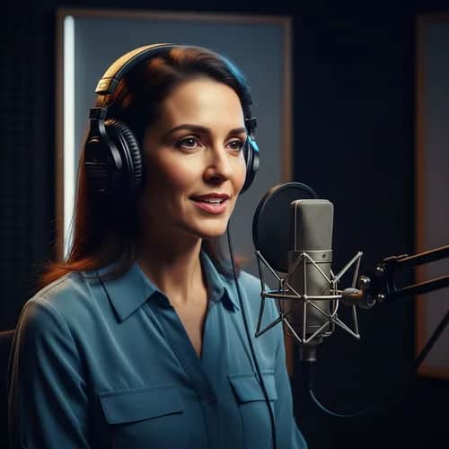 Ruhige spanische KI-Stimme (weiblich) für Training, Tutorials & E-Learning – KI-Stimme für TikTok & YouTube auf Vocallab