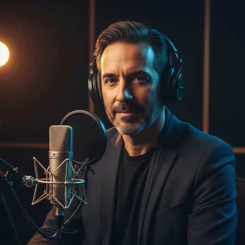 Spanish Confident Male Voice for Training, Tutorials & E-learning — AI voice for TikTok & YouTube on Vocallab