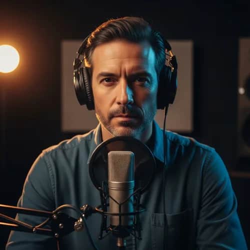 Spanish Smooth Serious Male Voice for Voiceovers & Narration — AI voice for TikTok & YouTube on Vocallab