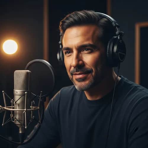 Spanish Warm Male Voice for Training, Tutorials & E-learning — AI voice for TikTok & YouTube on Vocallab