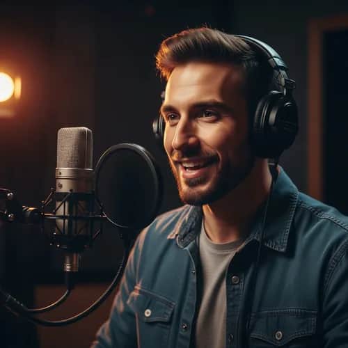 Vibrant Male Animated Content Voice for YouTube — AI voice for TikTok & YouTube on Vocallab